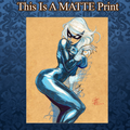 Black Cat Art Illustration Hard Signed 8.5x11in Fine Art PRINT