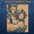 Wolverine Art Illustration Hard Signed 8.5x11in Fine Art PRINT