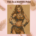 OC Art Illustration Hard Signed 8.5x11in Fine Art PRINT