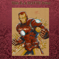 Ironman Art Illustration Hard Signed 8.5x11in Fine Art PRINT