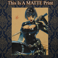 Domino Art Illustration Hard Signed 8.5x11in Fine Art PRINT