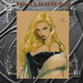 Emma Frost Art Illustration Hard Signed 8.5x11in Fine Art PRINT