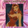 Jessica Rabbit Art Illustration Hard Signed 8.5x11in Fine Art PRINT