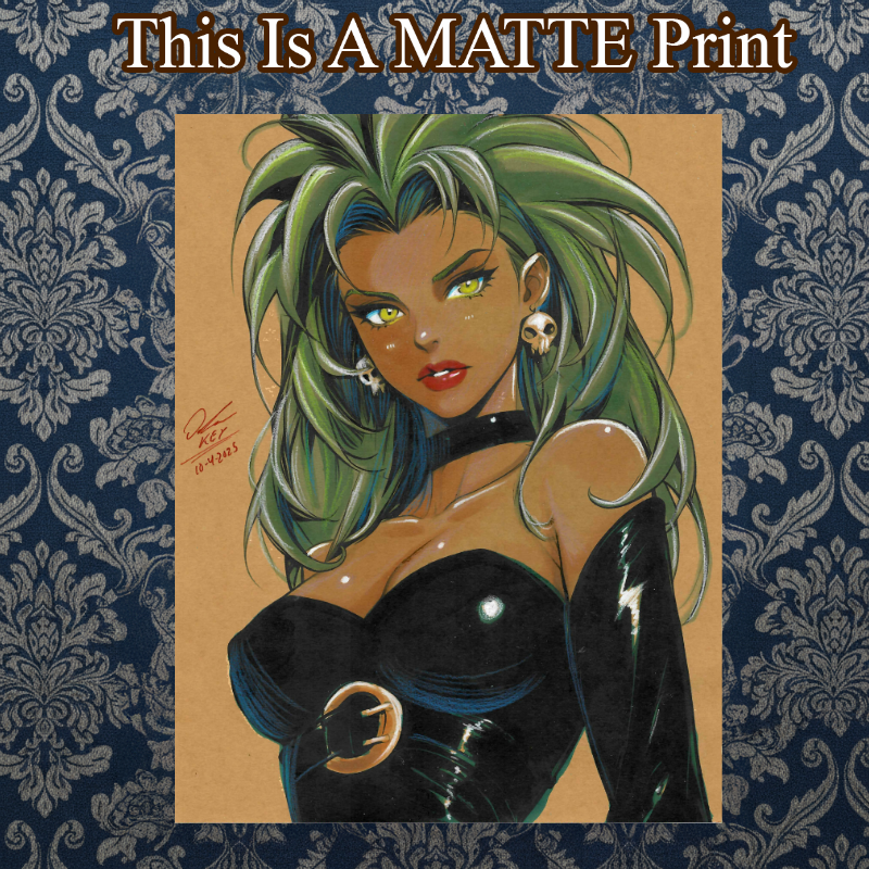 Ryoko Art Illustration Hard Signed 8.5x11in Fine Art PRINT