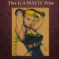 Cammy Art Illustration Hard Signed 8.5x11in Fine Art PRINT