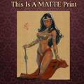 Dejah Thoris Art Illustration Hard Signed 8.5x11in Fine Art PRINT