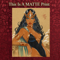 Dejah Thoris Art Illustration Hard Signed 8.5x11in Fine Art PRINT