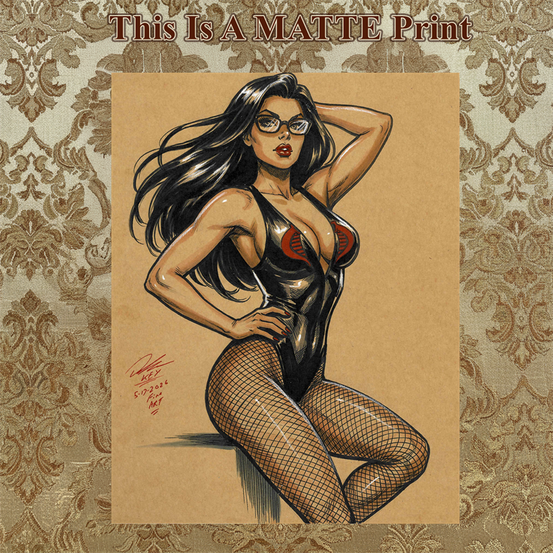 Baroness Art Illustration Hard Signed 8.5x11in Fine Art PRINT