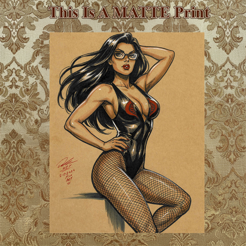 Baroness Art Illustration Hard Signed 8.5x11in Fine Art PRINT