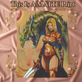 OC Art Illustration Hard Signed 8.5x11in Fine Art PRINT