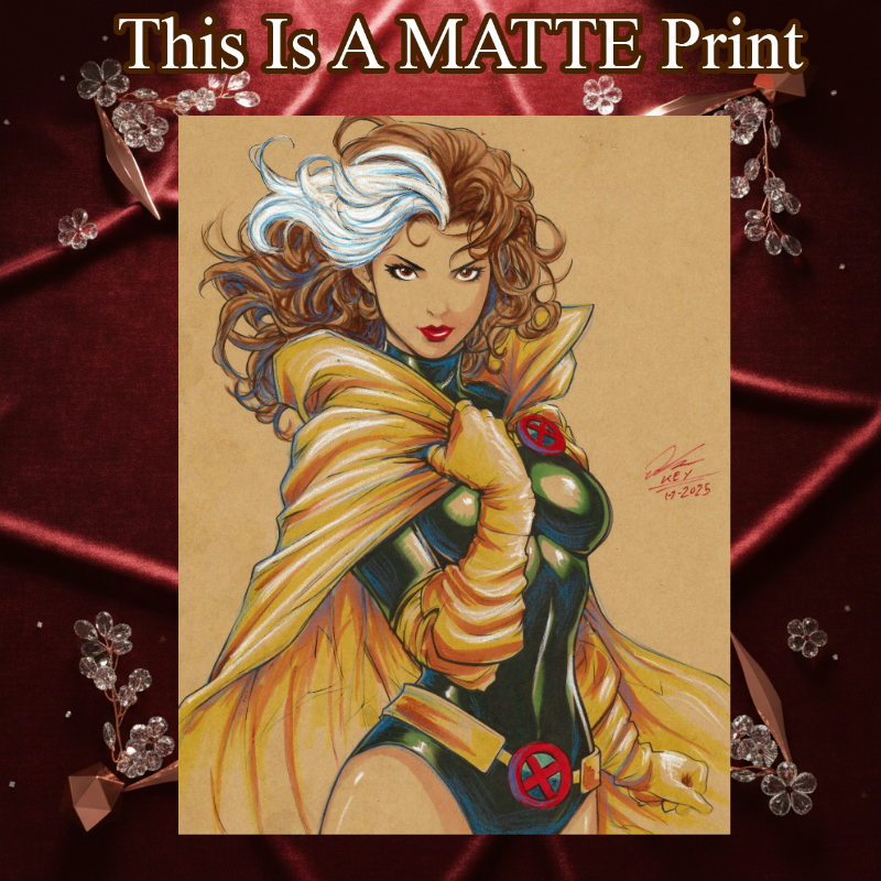 Rogue Art Illustration Hard Signed 8.5x11in Fine Art PRINT