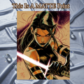 Psylocke Art Illustration Hard Signed 8.5x11in Fine Art PRINT