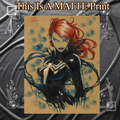 Mary Venom Art Illustration Hard Signed 8.5x11in Fine Art PRINT