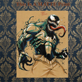 Venom Art Illustration Hard Signed 8.5x11in Fine Art PRINT