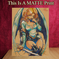 OC Art Illustration Hard Signed 8.5x11in Fine Art PRINT