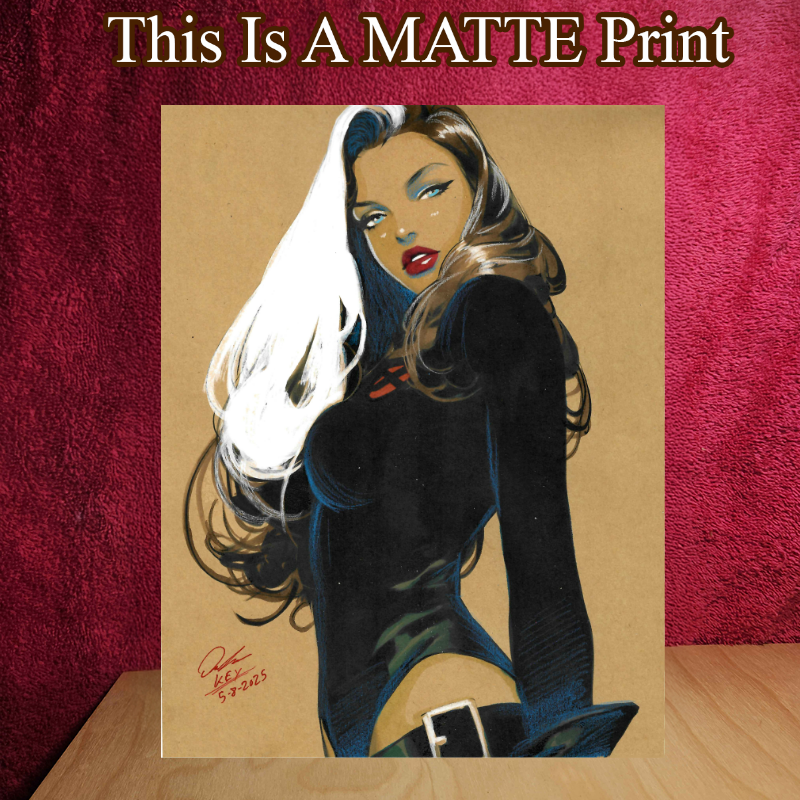 Rogue Art Illustration Hard Signed 8.5x11in Fine Art PRINT