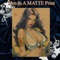 Dejah Thoris Art Illustration Hard Signed 8.5x11in Fine Art PRINT