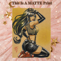 Tifa Lockhart Art Illustration Hard Signed 8.5x11in Fine Art PRINT