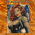 Black Widow Art Illustration Hard Signed 8.5x11in Fine Art PRINT