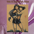 Tifa Lockhart Art Illustration Hard Signed 8.5x11in Fine Art PRINT
