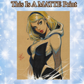 Gwen Stacy Art Illustration Hard Signed 8.5x11in Fine Art PRINT