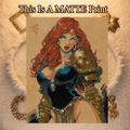 Red Sonja Art Illustration Hard Signed 8.5x11in Fine Art PRINT