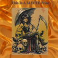 Death Of The Endless Art Illustration Hard Signed 8.5x11in Fine Art PRINT