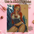Mary Jane Art Illustration Hard Signed 8.5x11in Fine Art PRINT