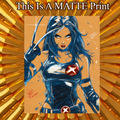 X-23 Art Illustration Hard Signed 8.5x11in Fine Art PRINT