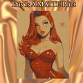 Jessica Rabbit Art Illustration Hard Signed 8.5x11in Fine Art PRINT