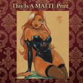Jessica Rabbit Art Illustration Hard Signed 8.5x11in Fine Art PRINT