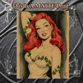 Poison Ivy Art Illustration Hard Signed 8.5x11in Fine Art PRINT