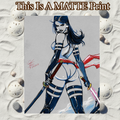 Psylocke Art Illustration Hard Signed 8.5x11in Fine Art PRINT