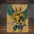Magik Art Illustration Hard Signed 8.5x11in Fine Art PRINT