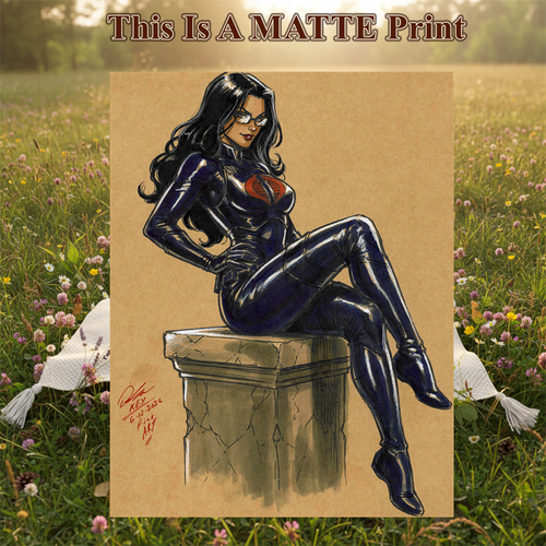 Baroness Art Illustration Hard Signed 8.5x11in Fine Art PRINT