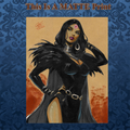 Raven Art Illustration Hard Signed 8.5x11in Fine Art PRINT