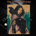 Raven Art Illustration Hard Signed 8.5x11in Fine Art PRINT