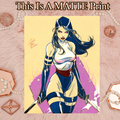 Psylocke Art Illustration Hard Signed 8.5x11in Fine Art PRINT