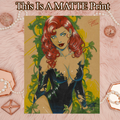 Poison Ivy Art Illustration Hard Signed 8.5x11in Fine Art PRINT