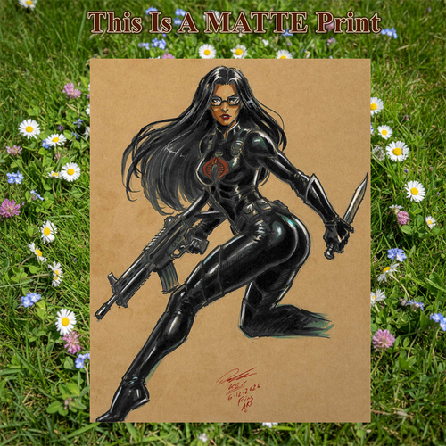 Baroness Art Illustration Hard Signed 8.5x11in Fine Art PRINT