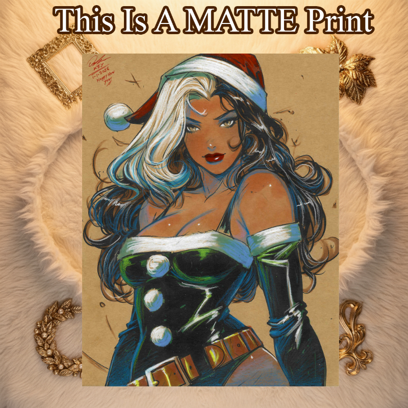 Rogue Art Illustration Hard Signed 8.5x11in Fine Art PRINT