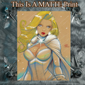 Emma Frost Art Illustration Hard Signed 8.5x11in Fine Art PRINT