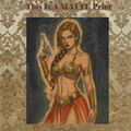Princess Leia Art Illustration Hard Signed 8.5x11in Fine Art PRINT