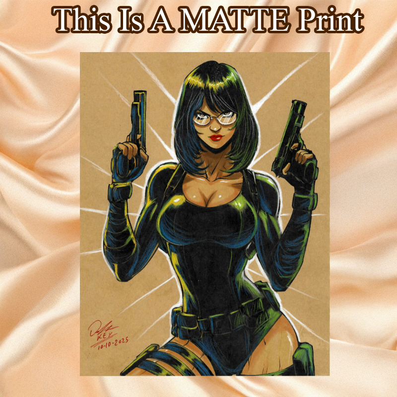 Baroness Art Illustration Hard Signed 8.5x11in Fine Art PRINT