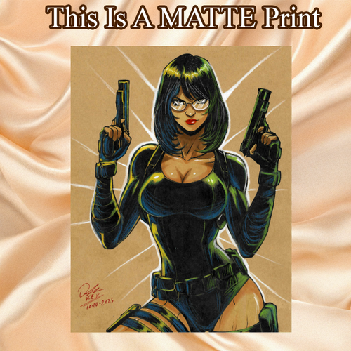 Baroness Art Illustration Hard Signed 8.5x11in Fine Art PRINT
