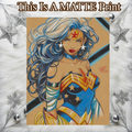 Wonder Woman Art Illustration Hard Signed 8.5x11in Fine Art PRINT