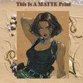 Jill Art Illustration Hard Signed 8.5x11in Fine Art PRINT