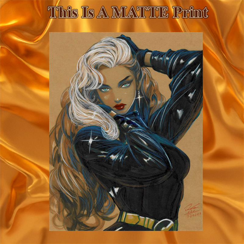 Rogue Art Illustration Hard Signed 8.5x11in Fine Art PRINT