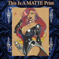 OC Art Illustration Hard Signed 8.5x11in Fine Art PRINT