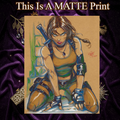Lara Croft Art Illustration Hard Signed 8.5x11in Fine Art PRINT